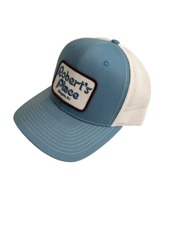 Robert's Place Baseball Logo Trucker Hat